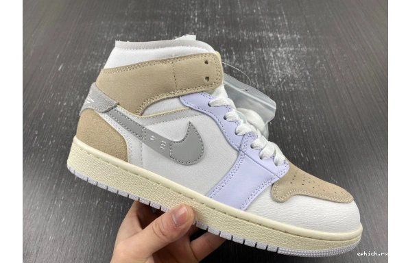 Cheap EP Jordan   DM9652-120 Grey Mid 1 Tech DM9652-120 SE Craft 0116